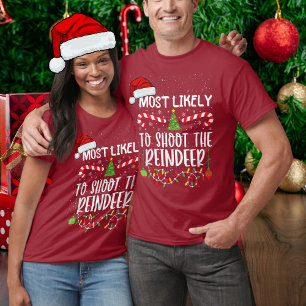 T-shirt C'Est Drôle De Tirer Sur La Famille Rereinder