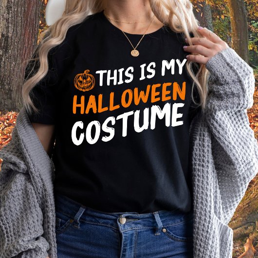 T-shirt C'est drôle, mon costume d'Halloween
