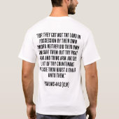 T-shirt C'Est Drôle "Parce Que Tu Leur As Une Faveur." (Dos)