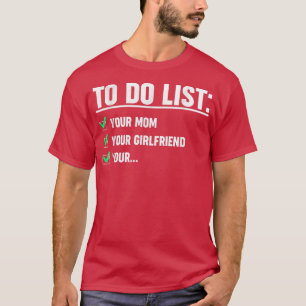 T-shirt C'est drôle pour les hommes à faire Liste de votre