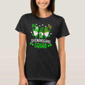T-shirt C'Est Drôle Pour Les Shenanigans Squad St Patrick' (Devant)