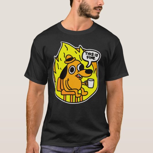 T-shirt C'est du bon chien. C'est du bon chien. (Devant)