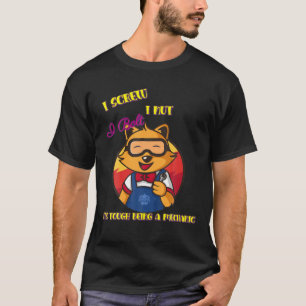 T-shirt C'est dur d'être un Sarcastique mécanique drôle
