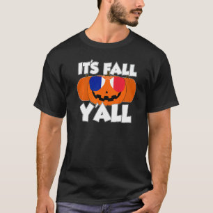 T-shirt C'est Fall Y'all Thanksgiving Citrouille France Gl