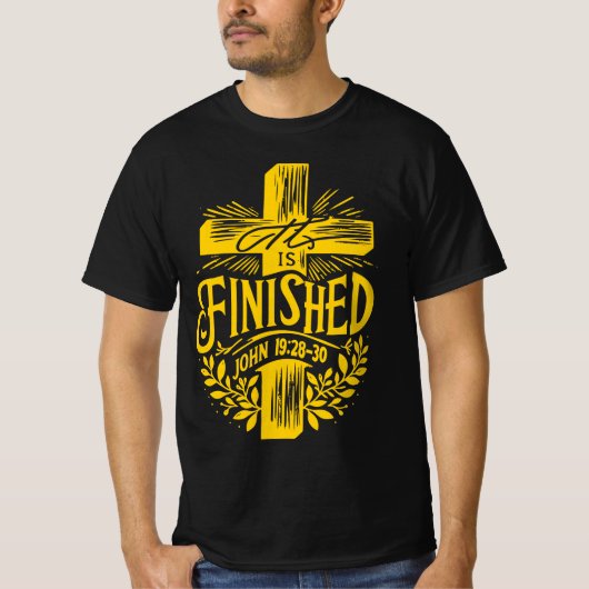 T-shirt C'est fini (Devant)