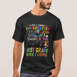T-shirt C'est fini la maternelle, c'était amusant, attenti
