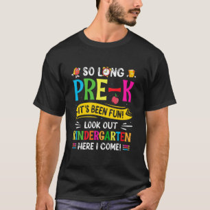 T-shirt C'est fini, maternelle, j'arrive au jardin d'enfan