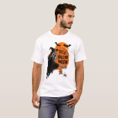 T-shirt C'est Halloween Scary Witch Retro Éffrayant Party (Devant entier)