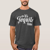 T-shirt C'est humour potable de temps de tequila (Devant)