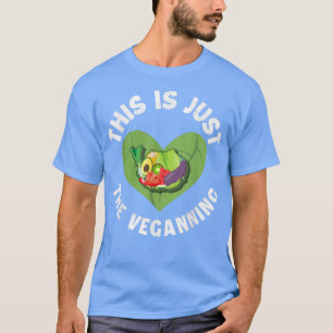 T-shirt C'Est Juste Le Véganteur Végétarien Tofu S