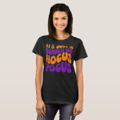 T-shirt C'est juste un tas de Hocus Pocus Rétro Hocus Auto (Devant entier)