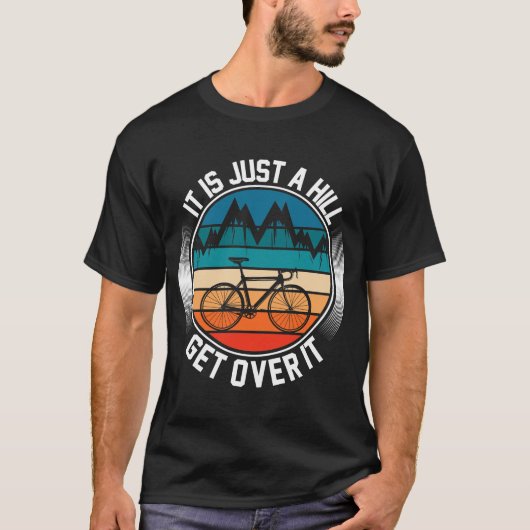 T-shirt C'est juste une colline | VTT (Devant)
