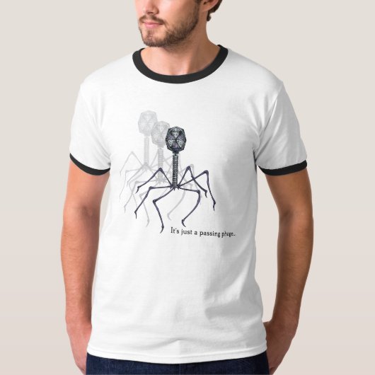 T-shirt C'est juste une pièce en t de dépassement de (Devant)