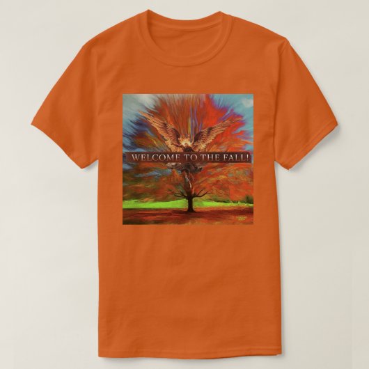 T-shirt C'est la chute (Design devant)