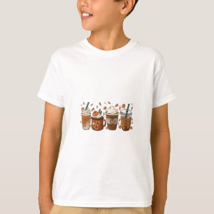 T-shirt C'est la dernière saison Citrouille Spice Coffee A