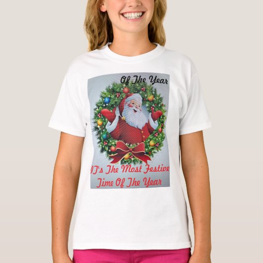 T-shirt C'est la période la plus festive de l'année (Devant)