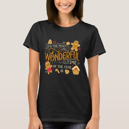 T-shirt C'est la période la plus merveilleuse de l'année – (Devant)