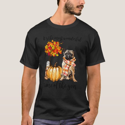 T-shirt C'est la période la plus merveilleuse Écharpe de p (Devant)