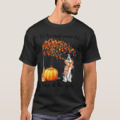T-shirt C'est la plus merveilleuse frontière d'automne Col (Devant)