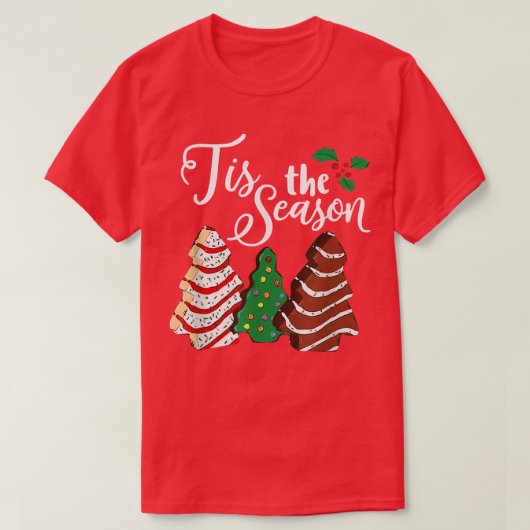 T-shirt C'est la saison amusant Noël Tee  (Design devant)