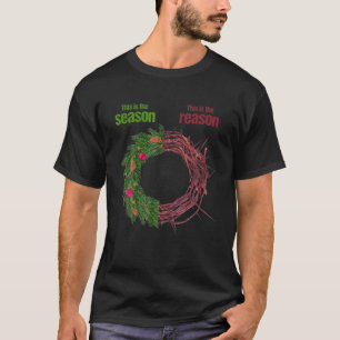 T-shirt C'Est La Saison C'Est La Raison De Christian Ch