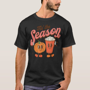T-shirt C'Est La Saison Citrouille Chemise Épice Automne H