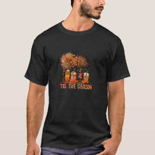 T-shirt C'est la saison Citrouille Spice Latte Chihuahua H