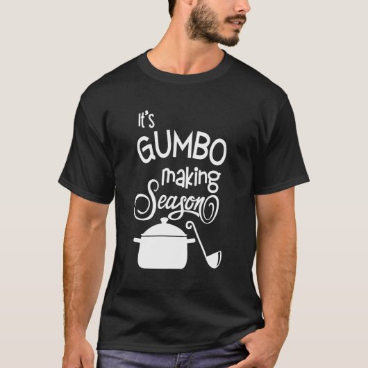 T-shirt C'Est La Saison De Gumbo (Devant)