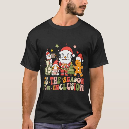 T-shirt C'est la saison de l'inclusion  (Devant)