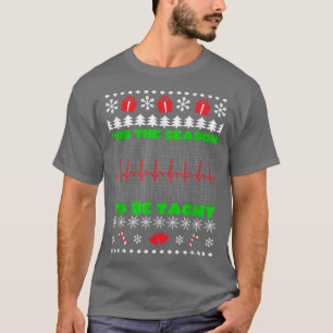 T-shirt C'est la saison d'enseigner la sensibilisation à l