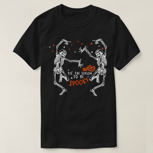 T-shirt C'Est La Saison D'Être Éffrayant Automne Halloween (Design devant)