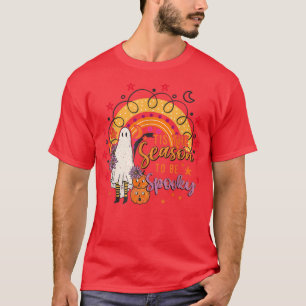 T-shirt C'Est La Saison D'Être Éffrayant Rainbow Ghouls Ci