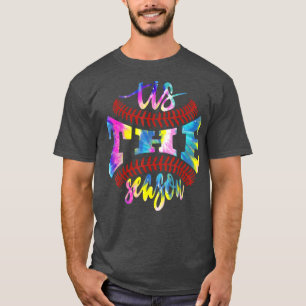 T-shirt C'Est La Saison D'Être Éffrayant Vibes Tie Dye Sof