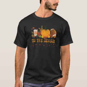 T-shirt C'Est La Saison Halloween Citrouille Café Football