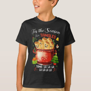 T-shirt C'Est La Saison Pour Tamales Nourriture Mexicaine 