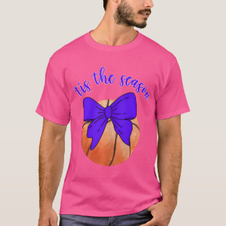 T-shirt 'C'Est La Saison Vintage Basketball Coquette Bow