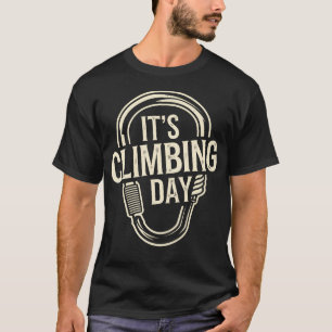 T-shirt C'est la tenue de randonnée d'escalade pour grimpe