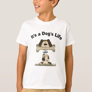 T-shirt C'est la vie d'un chien