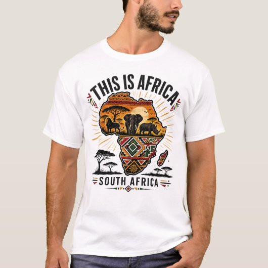 T-shirt C'est l'Afrique (Devant)