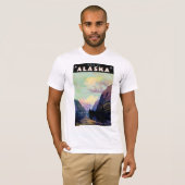 T-shirt C'est l'Alaska (Devant entier)