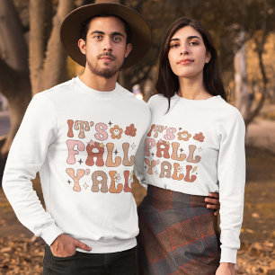 T-shirt C'est l'automne, les gens l'été vibre floral rose