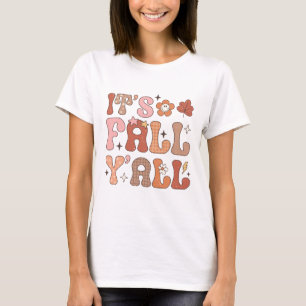 T-shirt C'est l'automne, vous tous, ambiance estivale, flo