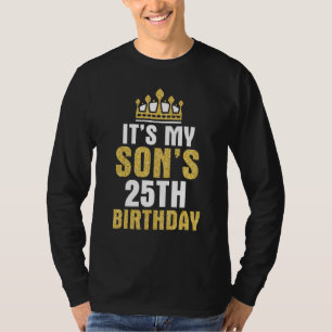 T-shirt C'est le 25e anniversaire de Mon Fils, 25 ans, Joy