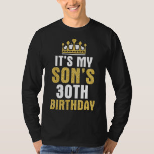 T-shirt C'est le 30e anniversaire de Mon Fils, 30 ans, Joy