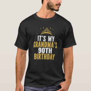 T-shirt C'est le 90ème anniversaire des femmes de 90 ans d