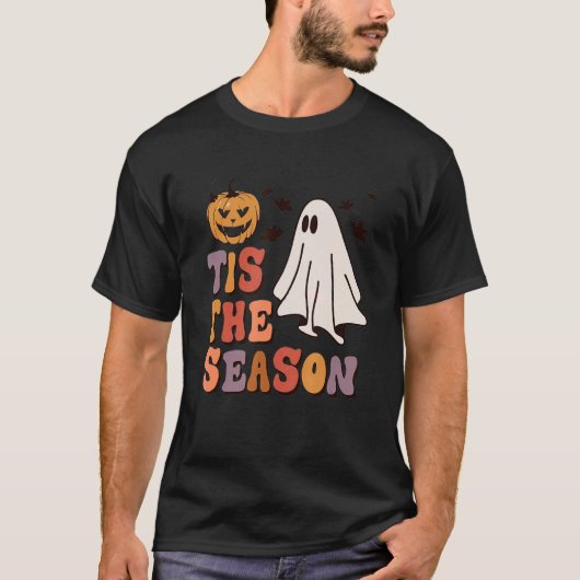 T-shirt C'Est Le Citrouille De Saison Éffrayant (Devant)