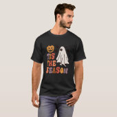 T-shirt C'Est Le Citrouille De Saison Éffrayant (Devant entier)