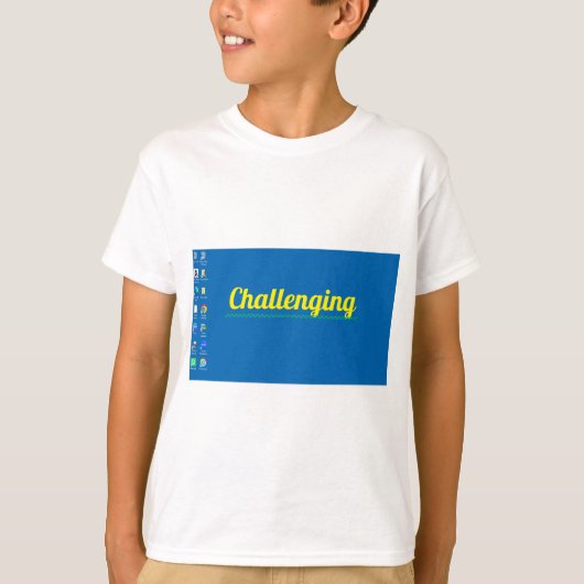 T-shirt C'est le défi (Devant)
