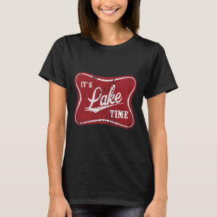 T-shirt C'est le lac drôle de pêche