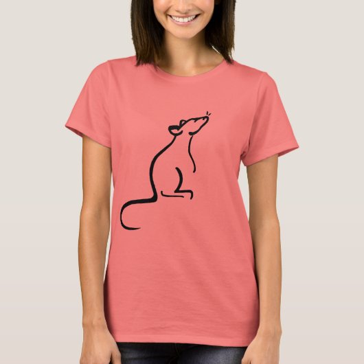 T-shirt C'est le logo de A Rat's World (Devant)